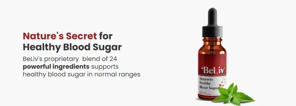 Beliv Blood Sugar Oil Supplement