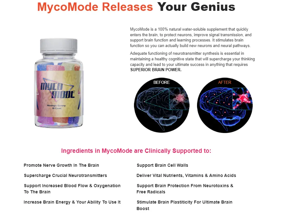 MycoMode Nootropic Gummies