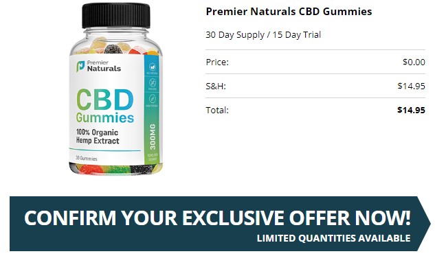 Premier Natural CBD Gummies